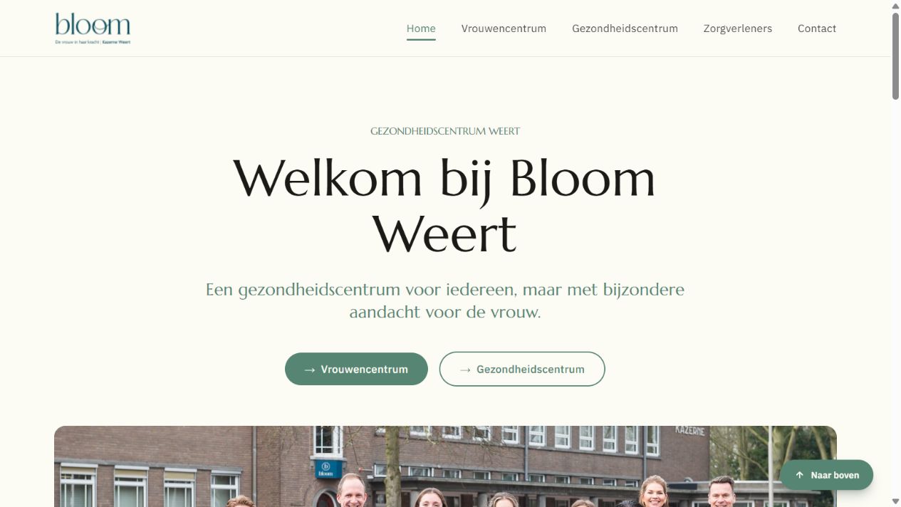 Bloom Weert, actuele projectweergave