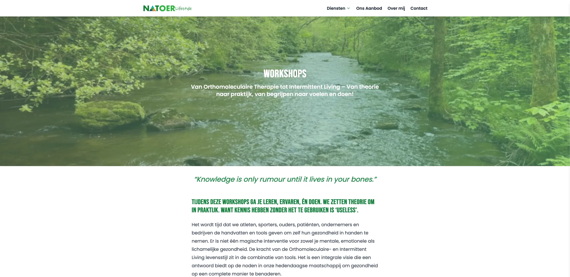 Natoer Lifestyle, volledige projectweergave 2